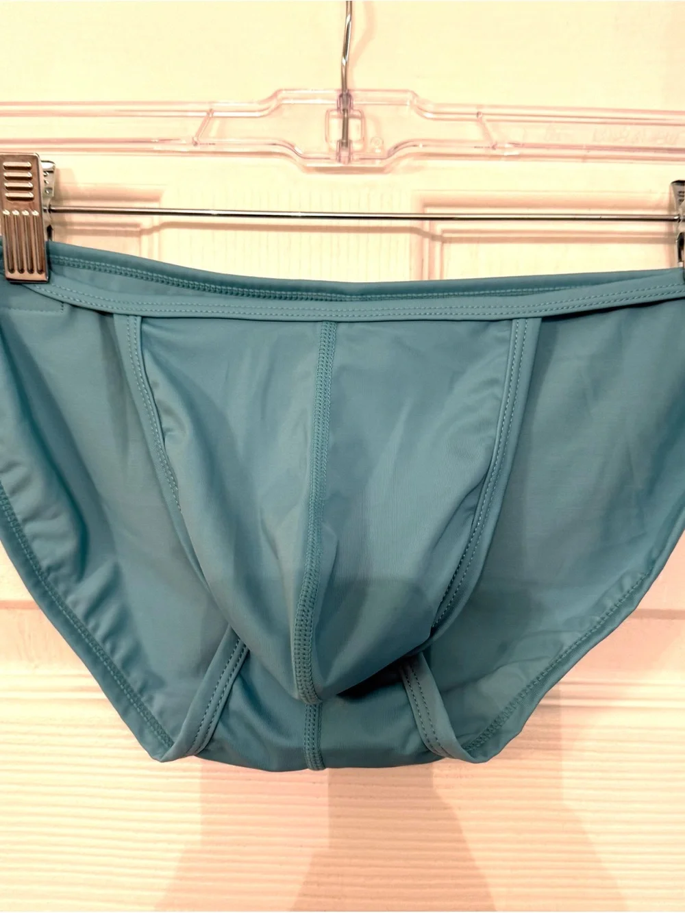 Awry Men's Medium hybrid teal swim underwear Briefs